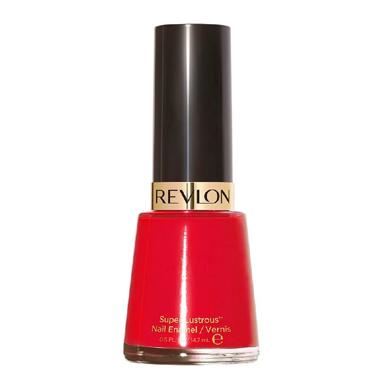 nail polish spiral gold-Revlon Super Lustrous Nail Enamel 14.7ml 854 RED AFFAIR