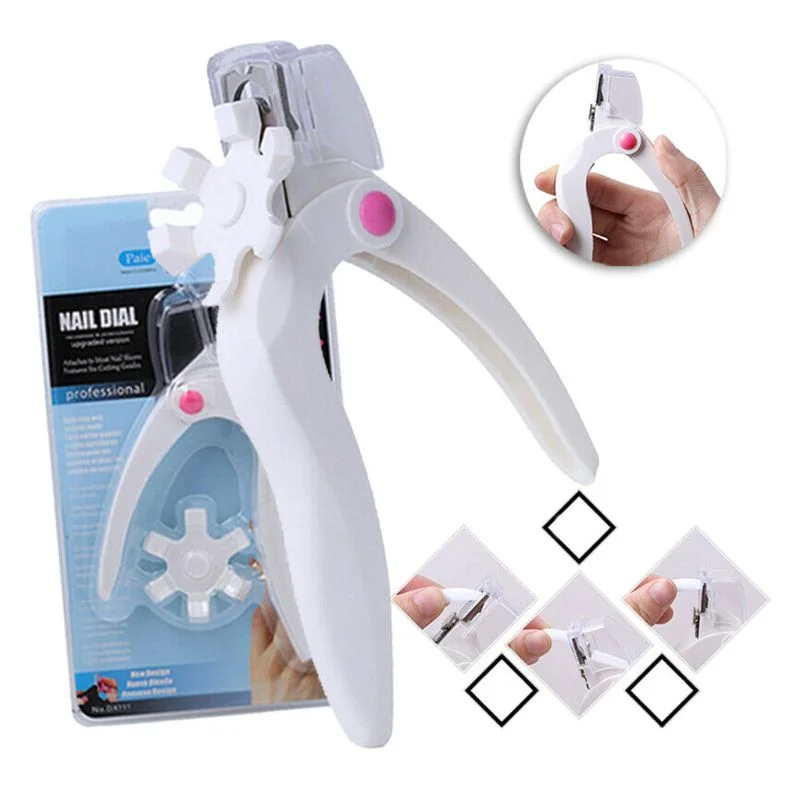 nail repair with fragrance-free formulas-Triple Cut Nail Tip Cutter