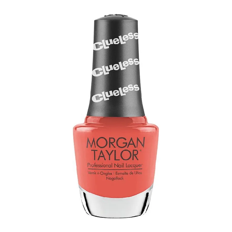 nail polish sparrow brown-Morgan Taylor Nail Lacquer Clueless Collection Driving In Platforms