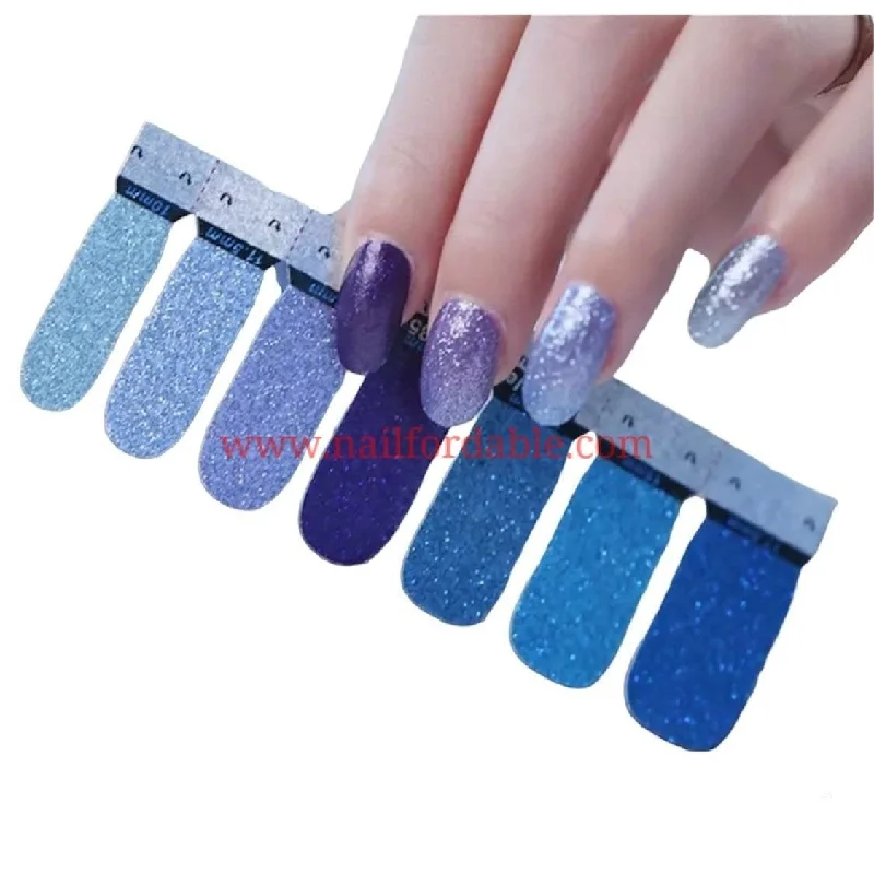 nail repair for nail repair best care kit-Glitters Blue Mix