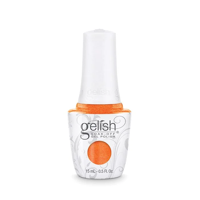 nail polish flute song-Gelish Soak-Off Gel Polish (15ml) #1110907 Orange Cream Dream