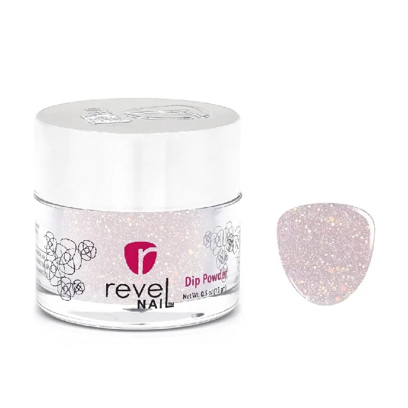 nail repair for nail repair temporary kit-D561 Divine Pink Glitter Dip Powder