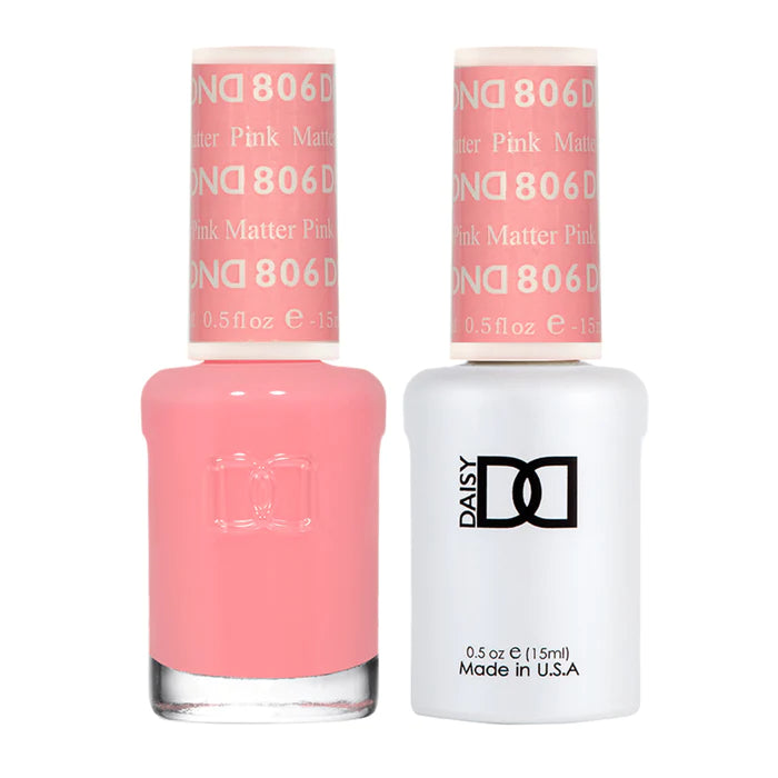 nail polish cocoon tan-DND Duo - Pink Matter - 806