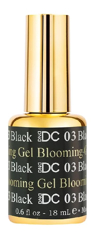 nail polish outline black-DND DC Blooming Gel – Black 03