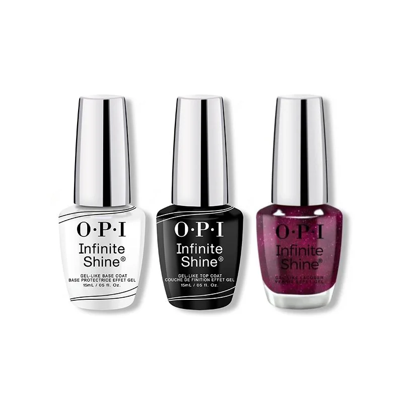 nail polish candle wick-OPI - Infinite Shine Combo - Base, Top & Vamp Champ