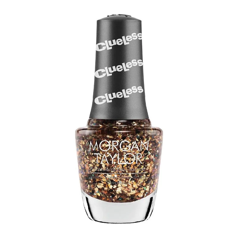 nail polish beetle shine-Morgan Taylor Nail Lacquer Clueless Collection Two Snaps For You