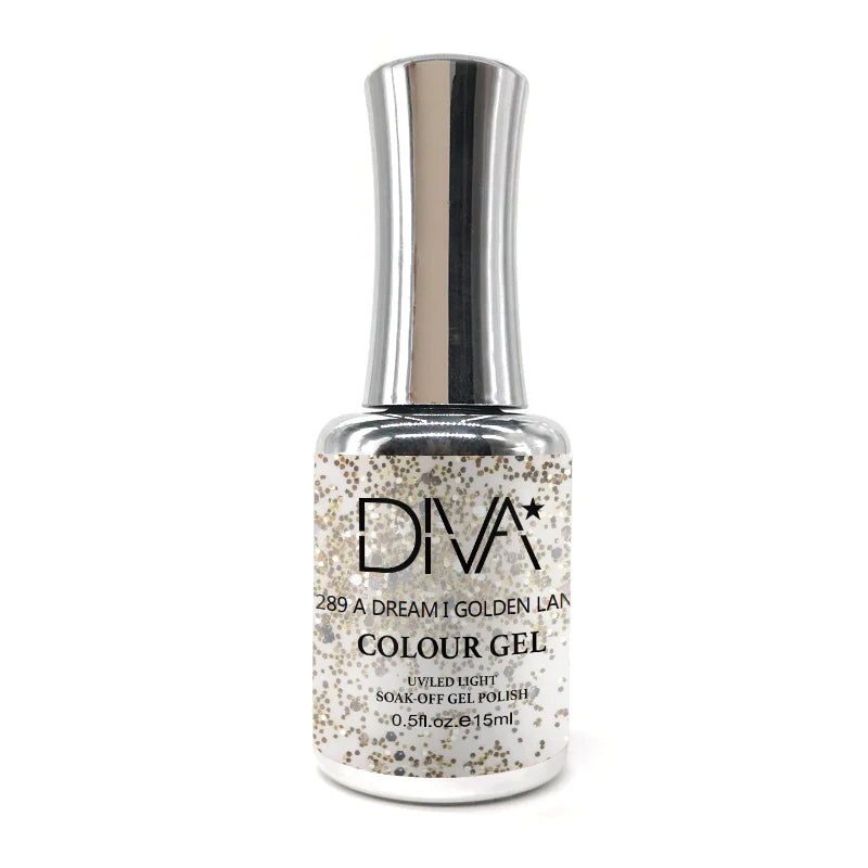 nail polish space dust-DIVA 289 - A Dream Golden Land