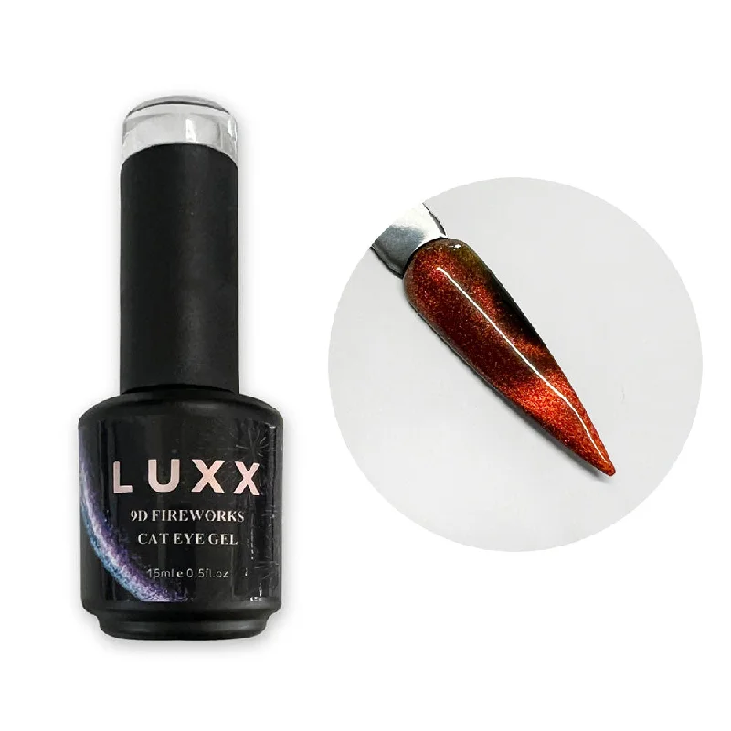 nail polish trophy case-LUXX 9D Fireworks Cat Eyes Gel Polish 15ml #004