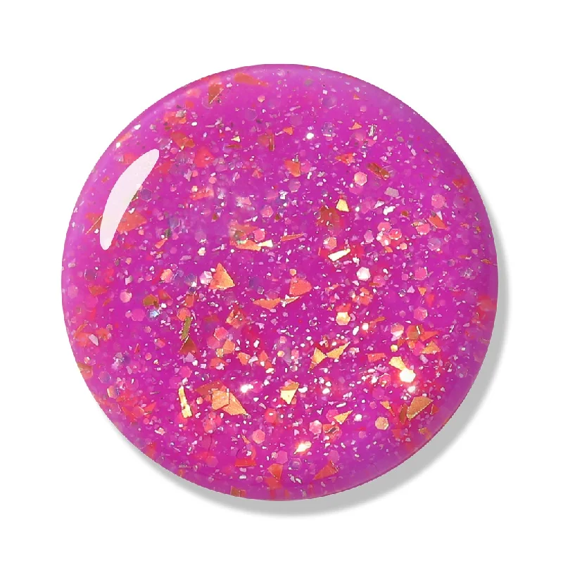 nail polish barbell steel-Neon Party Gel | Hollywood Glamour