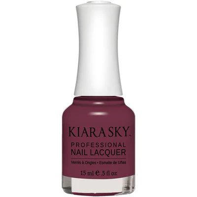 nail polish pom pom-Kiara Sky - Victorian Iris 0.5 oz - #N483