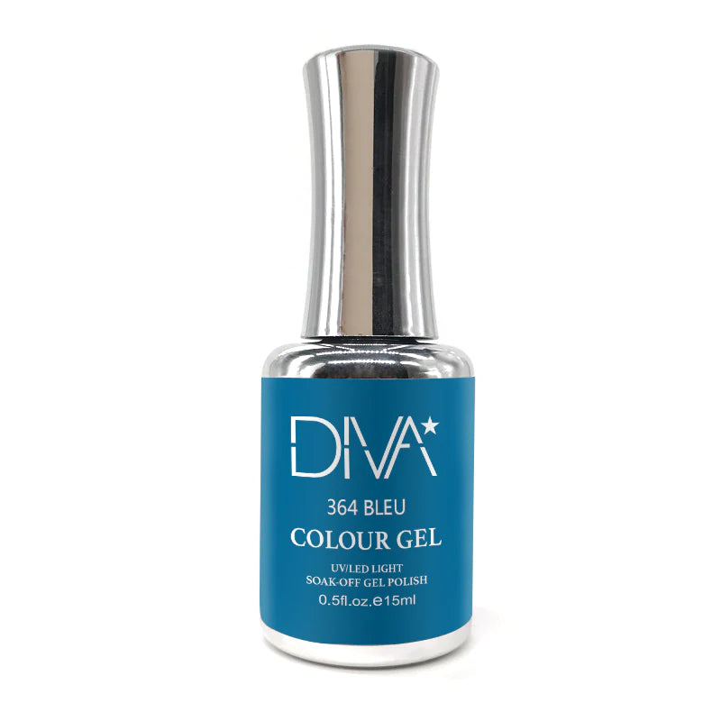 nail polish shape bold-DIVA 364 - Bleu