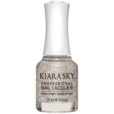 nail polish tornado gray-Kiara Sky - Time For A Selfie 0.5 oz - #N437