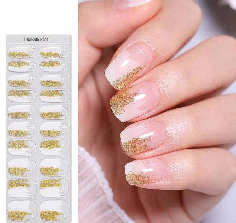 nail repair for nail repair trending kit-Glittery Gold