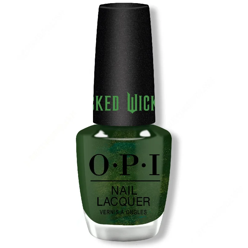 nail polish ski pole-OPI Nail Lacquer - Ozitively Elphaba 0.5 oz - #HRR09