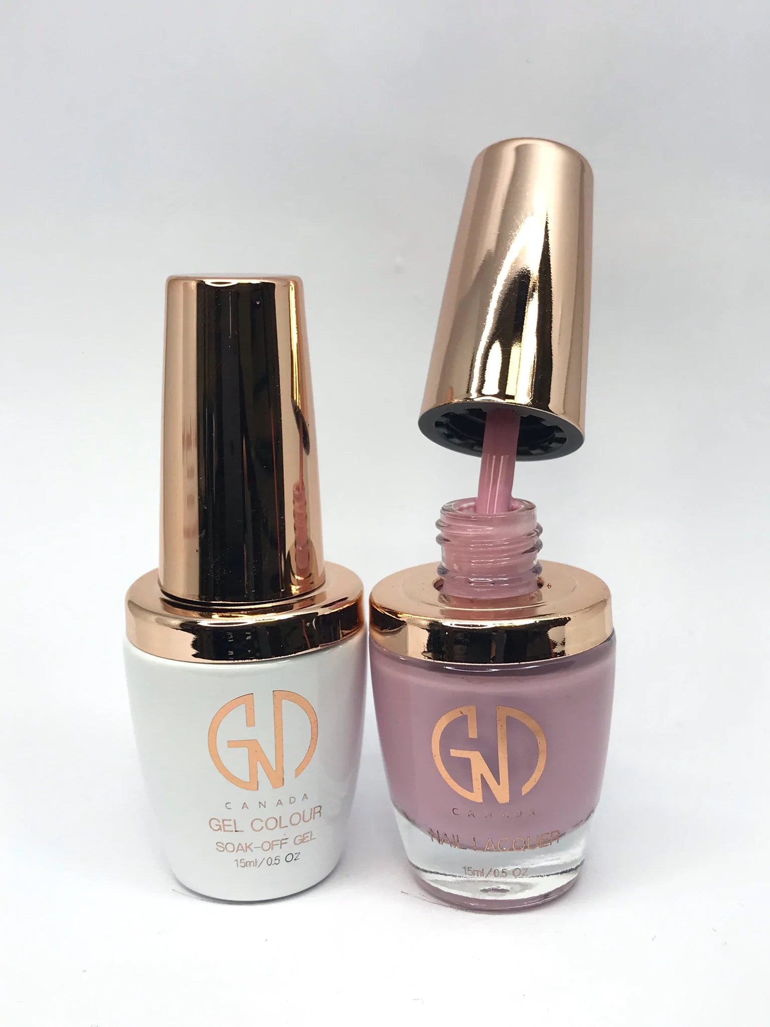 nail polish full moon-GND Duo Gel & Lacquer 157 Aww Barbie