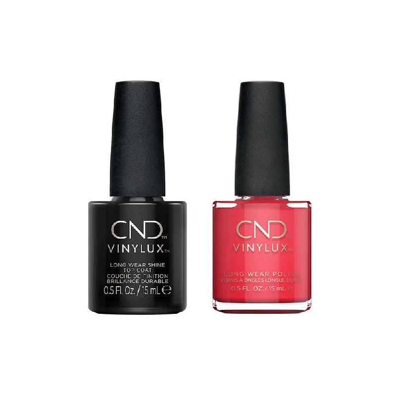 nail polish crane lift-CND - Vinylux Topcoat & Lobster Roll 0.5 oz - #122