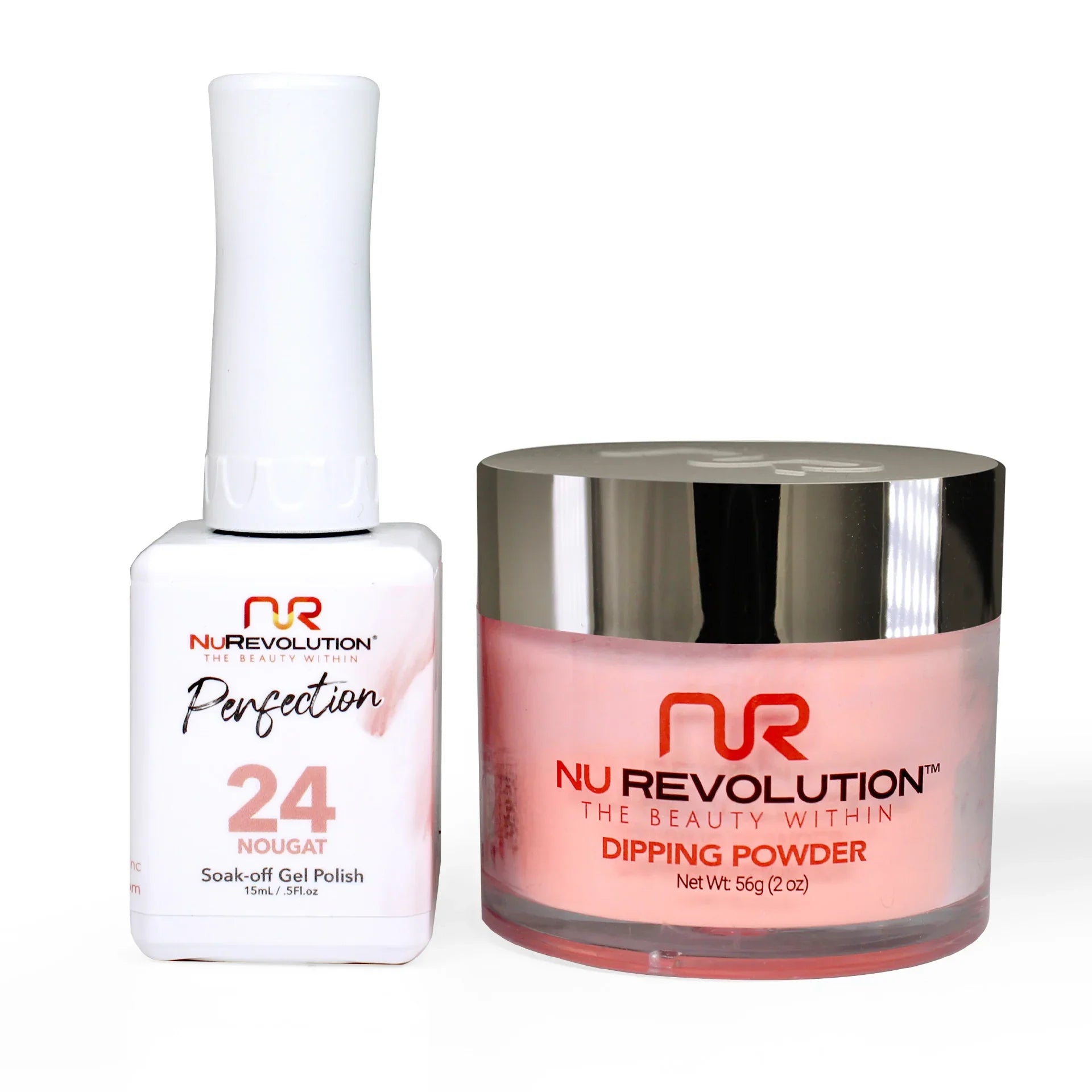 nail polish cathedral glow-NuRevolution Perfection 024 Nougat