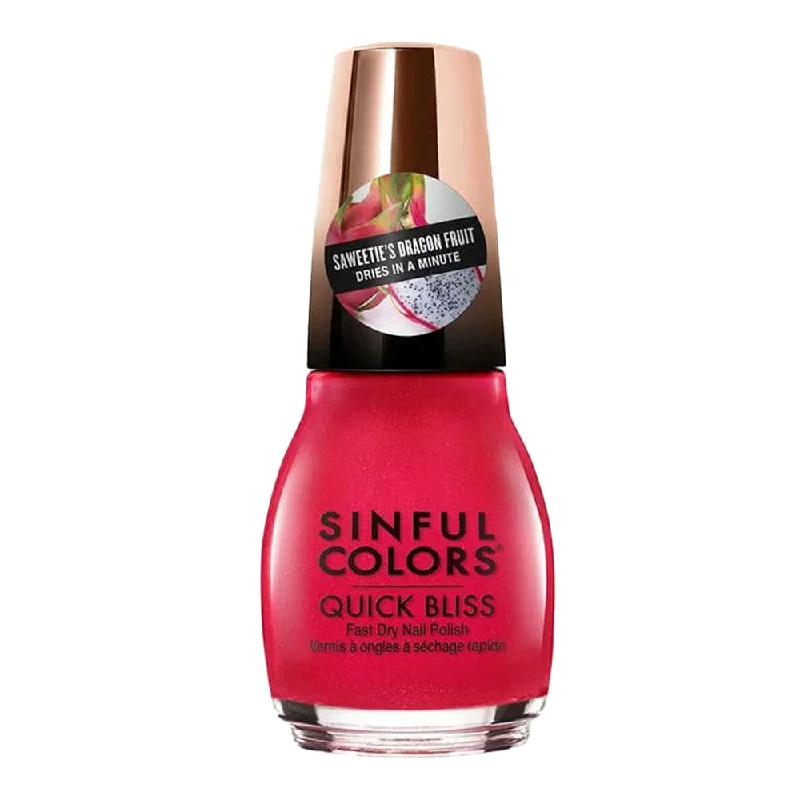 nail polish dusk shadow-SinfulColors Quick Bliss Nail Polish 15.0ml 3000 DRAGON FRUITIE