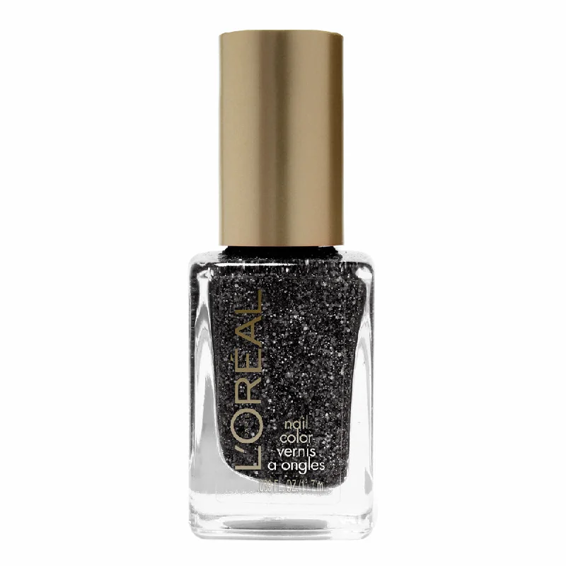 nail polish tornado gray-L'Oreal Colour Riche Nail Colour 139 ROUGH AROUND THE EDGES