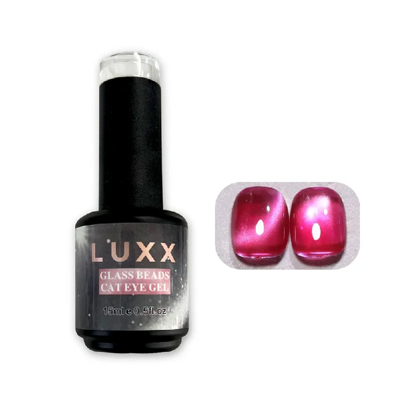 nail polish huddle up-LUXX Glass Beads Cat Eyes Gel Polish 15ml #007