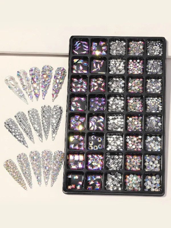 50 Grid Professional Nail Art Rhinestones