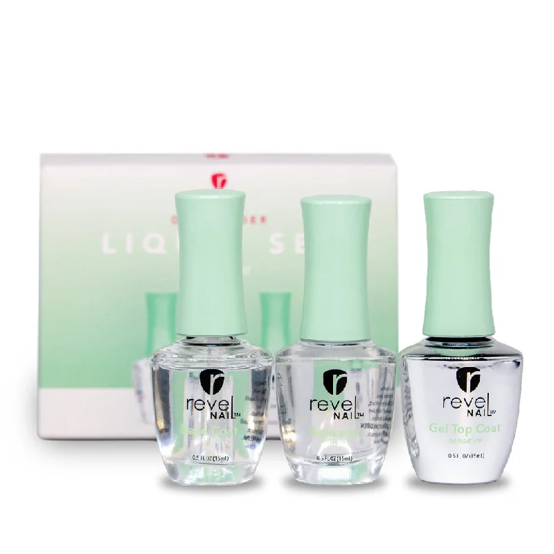 nail repair for nail repair basics-Sensitive Dip Powder Liquid Set