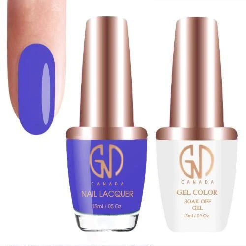 nail polish stellar shine-GND Duo Gel & Lacquer 119 She's a ultra-Marine