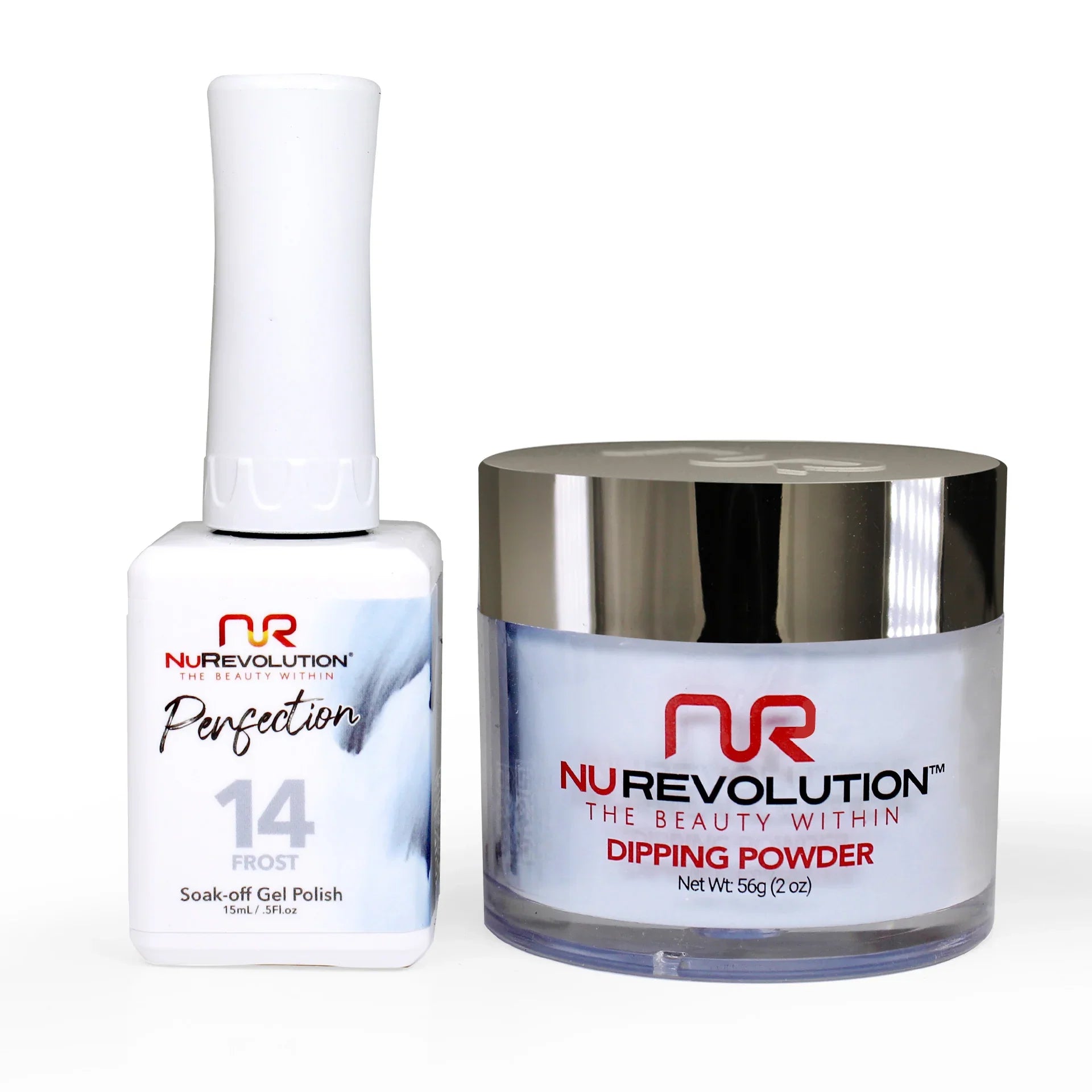 nail polish nile blue-NuRevolution Perfection 014 Frost