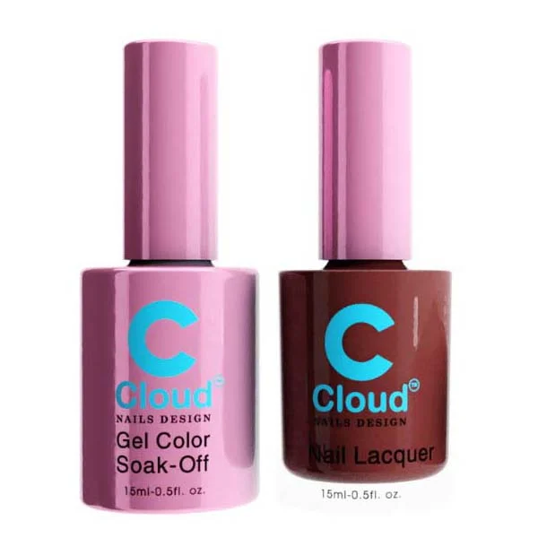 nail polish cardinal glow-Cloud #090 by Chisel Gel & Nail Lacquer Duo (15ml)