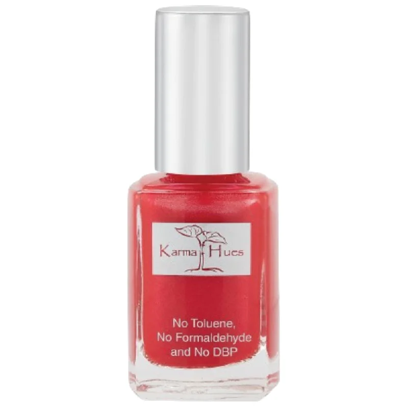 nail polish podcast mic-Karma Naturals Nail Polish Little Red Dress