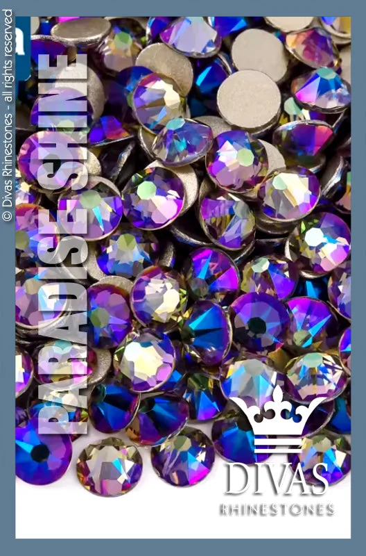 Nail rhinestone polished flair-COATED RHINESTONES - 'Paradise Shine'