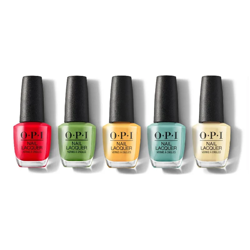 nail polish podcast mic-Lacquer Set - OPI Tropical