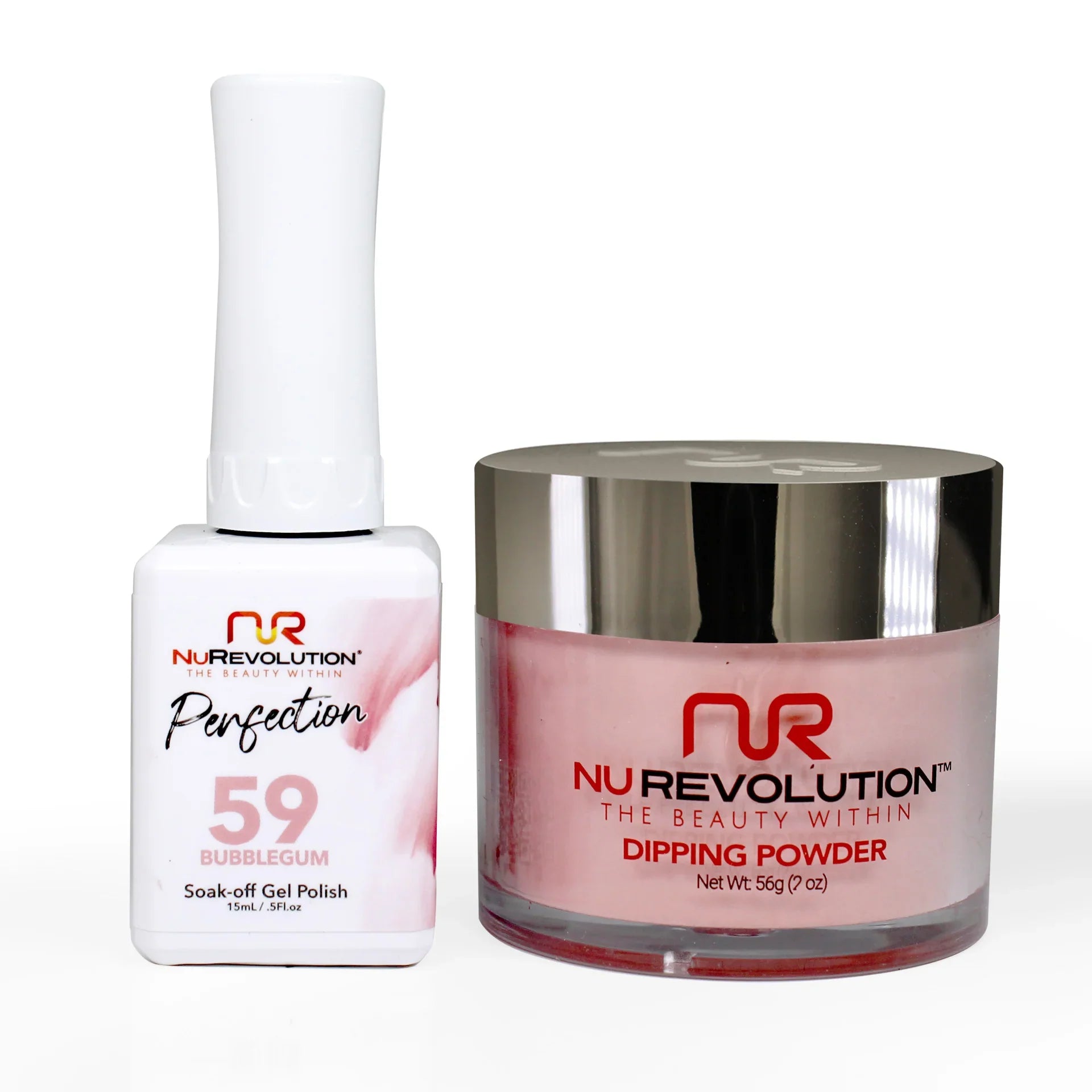 nail polish glove grip-NuRevolution Perfection 059 Bubblegum