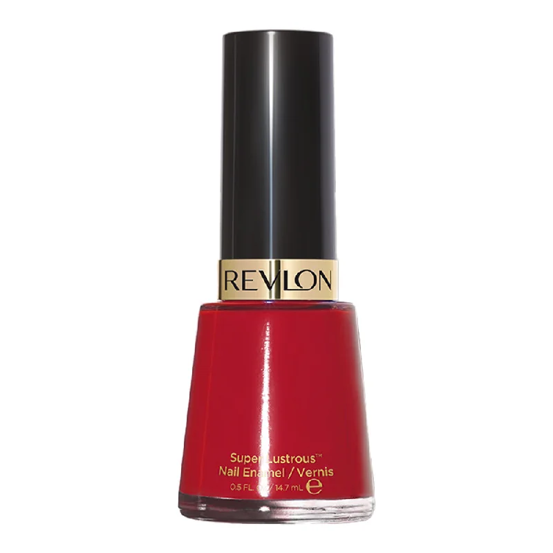 nail polish gleam faint-Revlon Super Lustrous Nail Enamel 14.7ml 680 REVLON RED