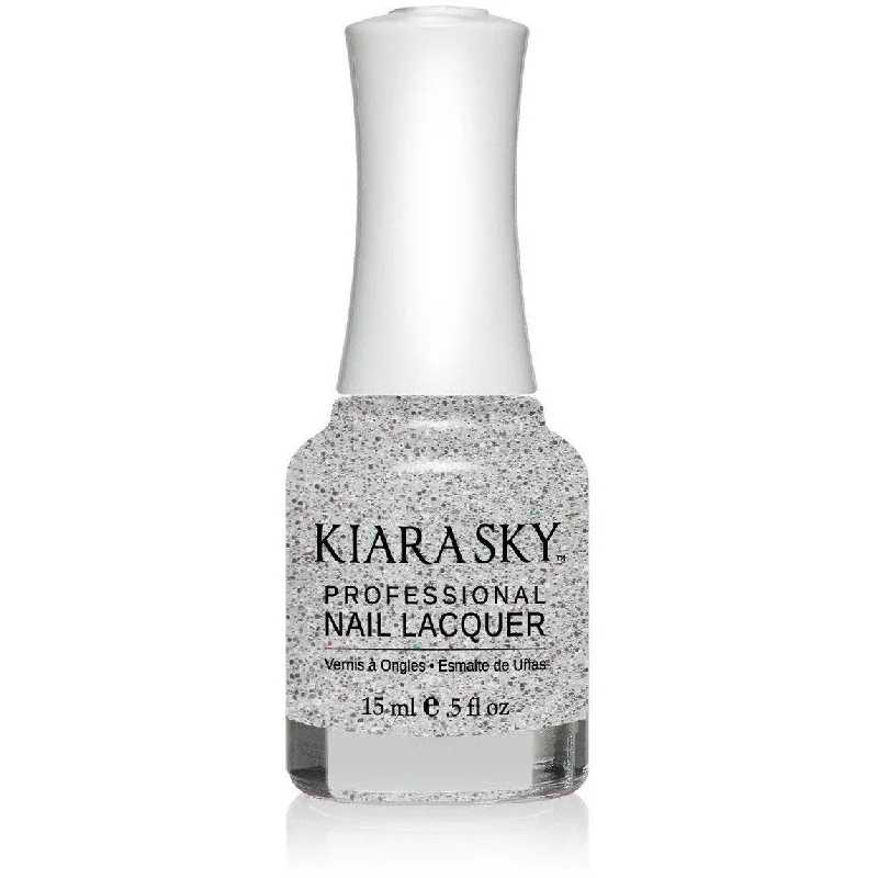 nail polish cleat black-Kiara Sky - Masterpiece 0.5 oz - #N505