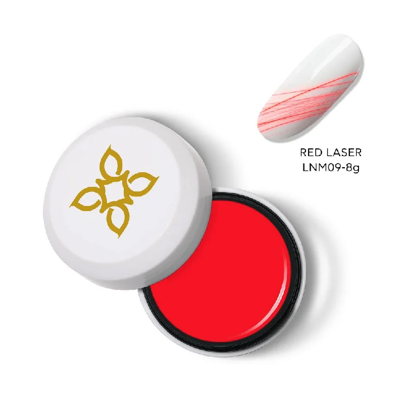 nail polish stick tape-No Wipe Neon Matrix Gel | Red Laser