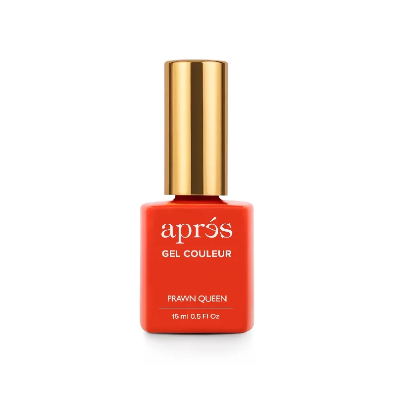 nail polish opera red-Apres Gel Couleur Polish APGC259 (15ml) Prawn Queen