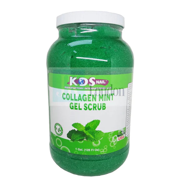 nail polish oasis spring-KDS Collagen Mint Gel Pedicure Scrub Gallon