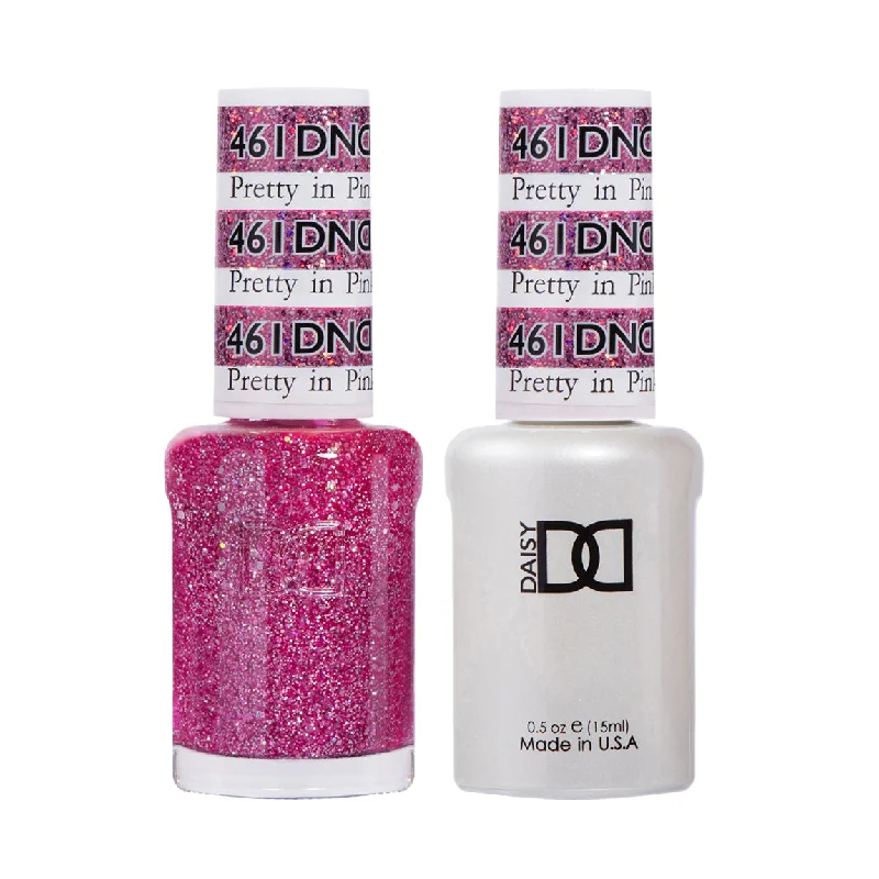 nail polish polar light-DND #461 Daisy Gel Polish & Lacquer Duo (15ml) Pretty In Pink