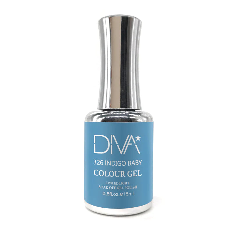 nail polish geode split-DIVA 326 - Indigo Baby