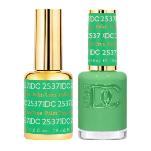 nail polish apres ski-DND #2537 DC Gel Polish & Lacquer Duo (15ml) Palm Tree