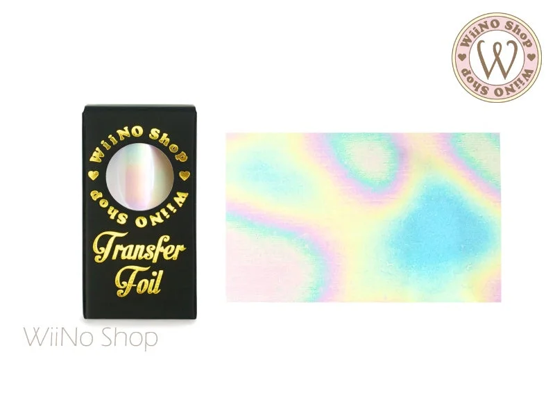 Nail art decoration rogue-Clear Holographic Pattern Nail Transfer Foil (CH-13)