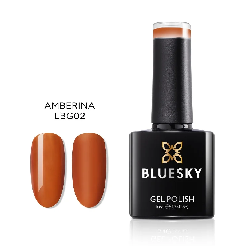 nail polish grunge fade-GLASS GEL | Amberina