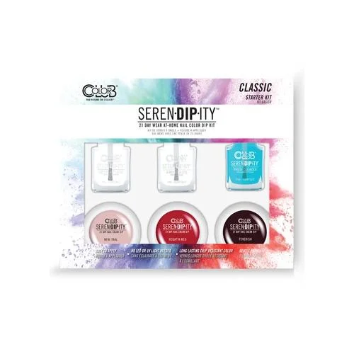 nail polish jupiter swirl-Color Club Serendipity Starter Dip Kit