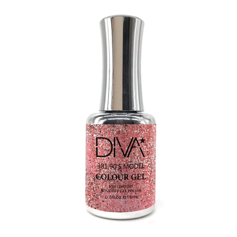 nail polish blend smooth-DIVA 381 - 90's Model