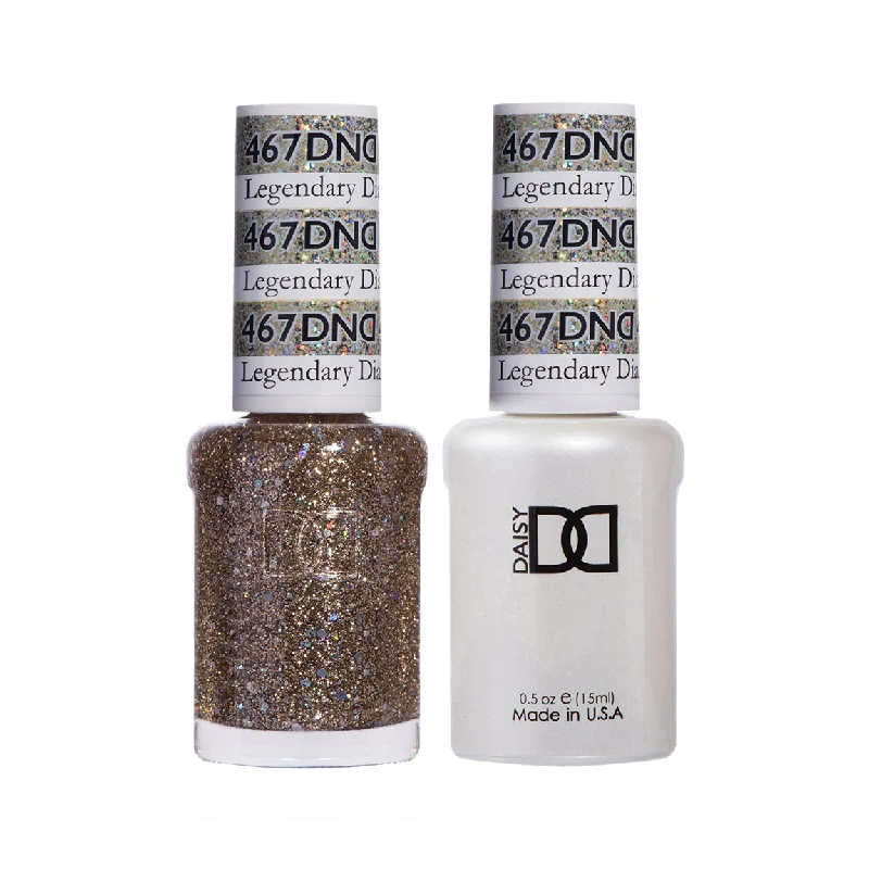 nail polish aurora flash-DND #467 Daisy Gel Polish & Lacquer Duo (15ml) Legendary Diamond