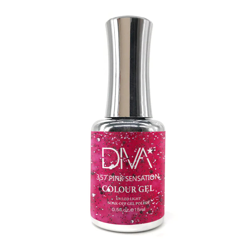 nail polish luster bright-DIVA 357 - Pink Sensation