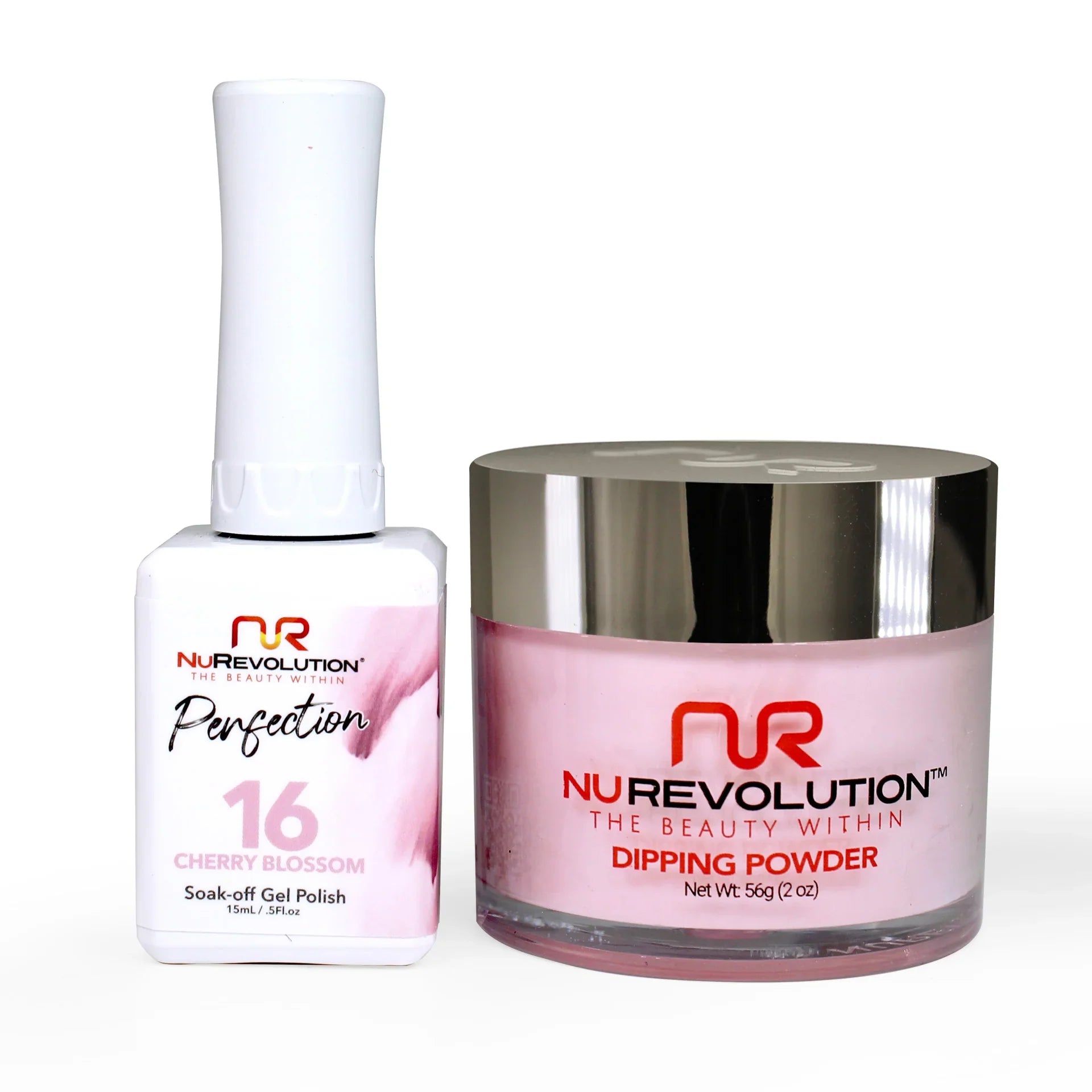 nail polish oasis palm-NuRevolution Perfection 016 Cherry Blossom