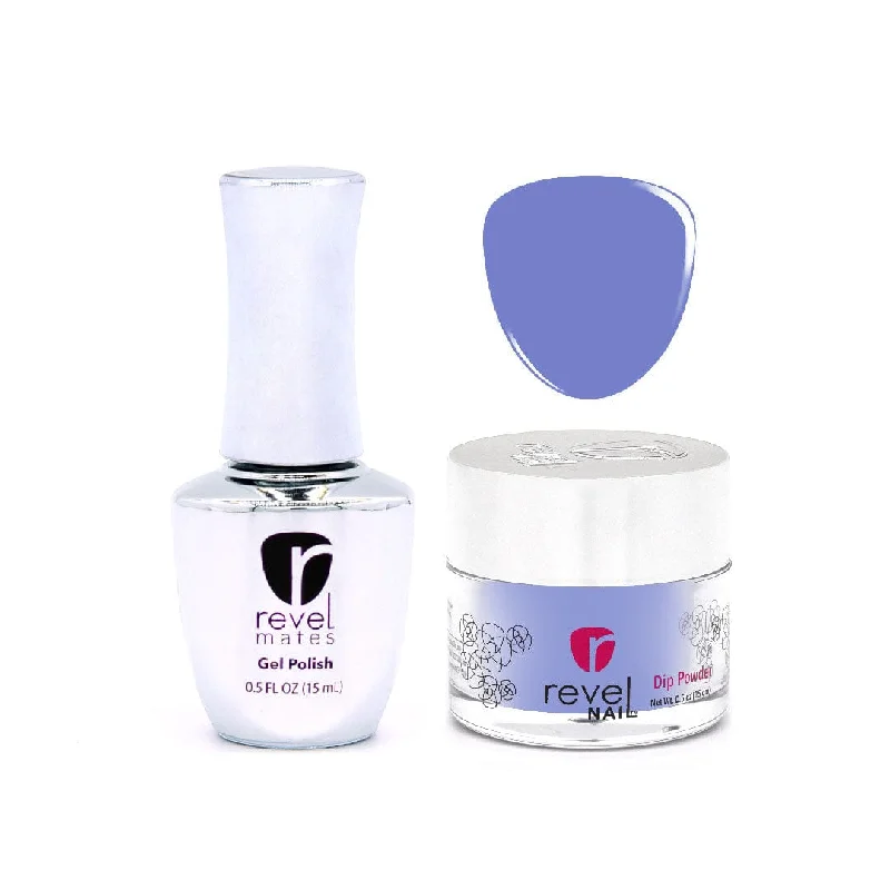 nail repair for nail repair cutting-edge care kit-D310 Agave Blue Crème Gel Polish + Dip Set