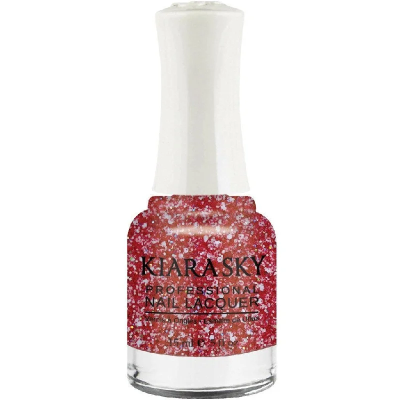 nail polish halftime gray-Kiara Sky - Confetti 0.5 oz - #N498